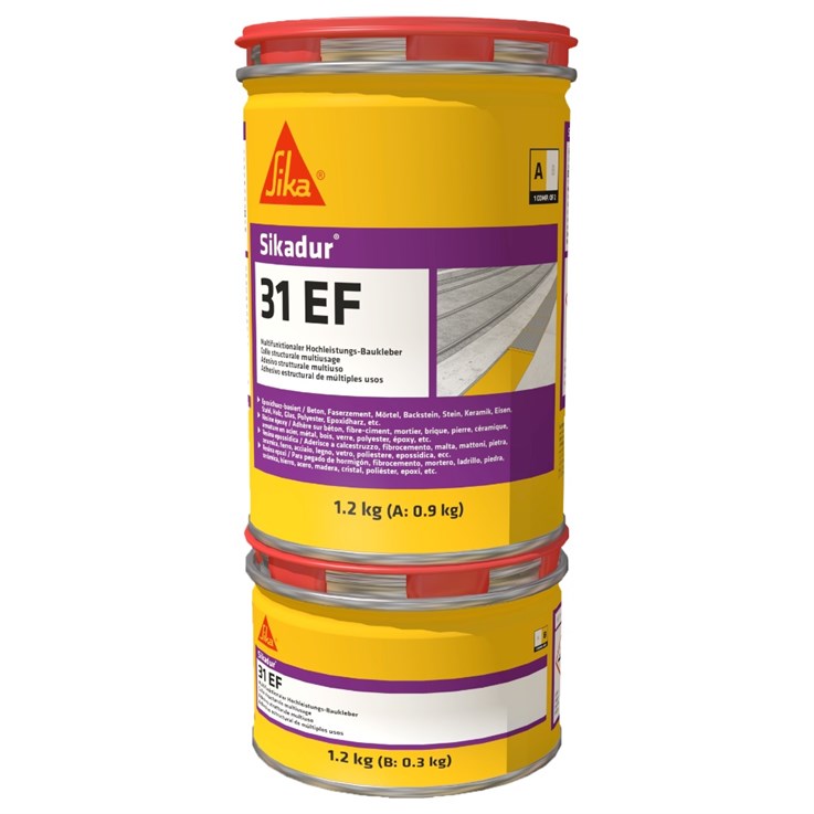 Sika Dur 31EF Norm 2-Part Epoxy Resin 1.2Kg